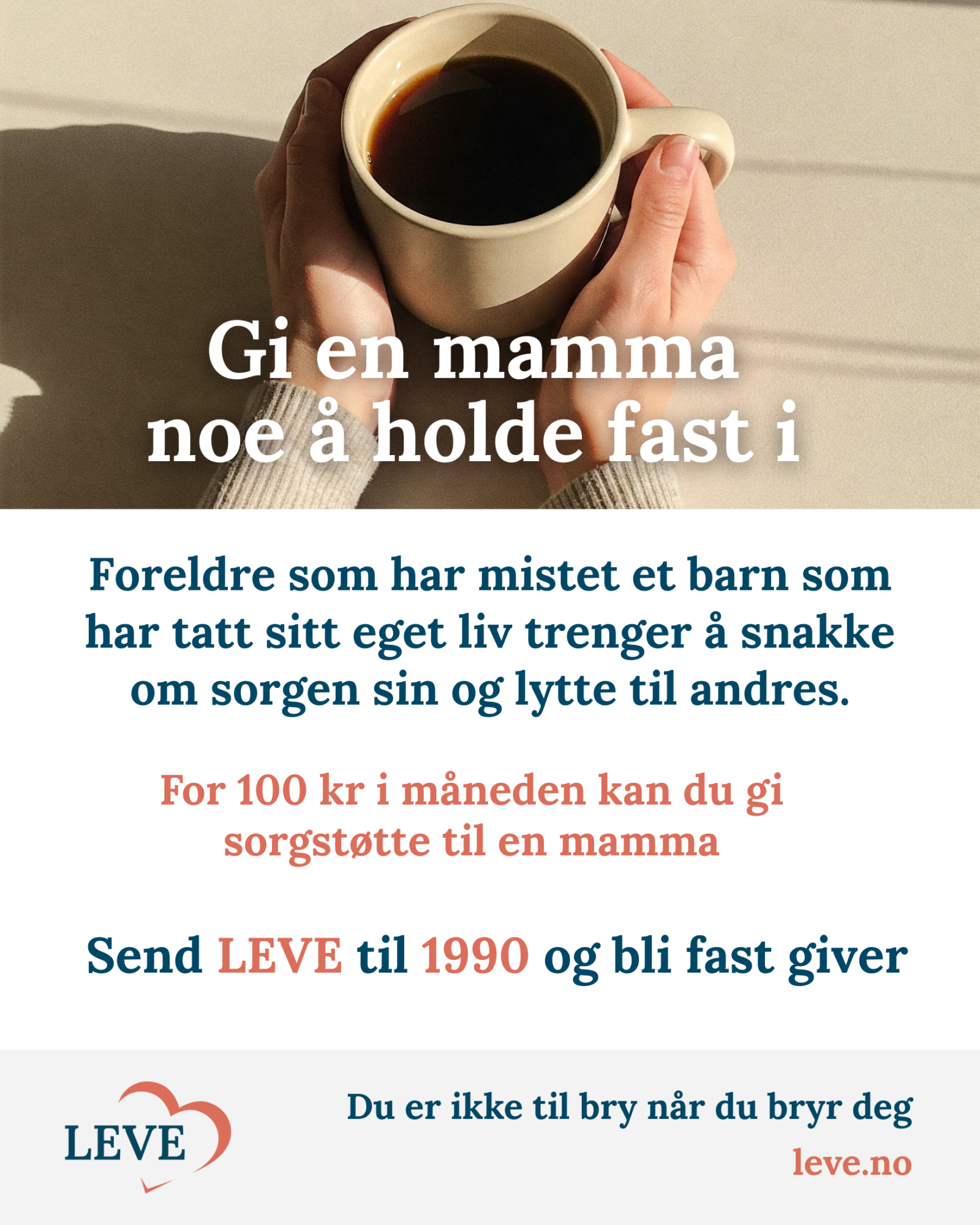 Send LEVE til 1990 -mamma Send LEVE til 1990 -mamma