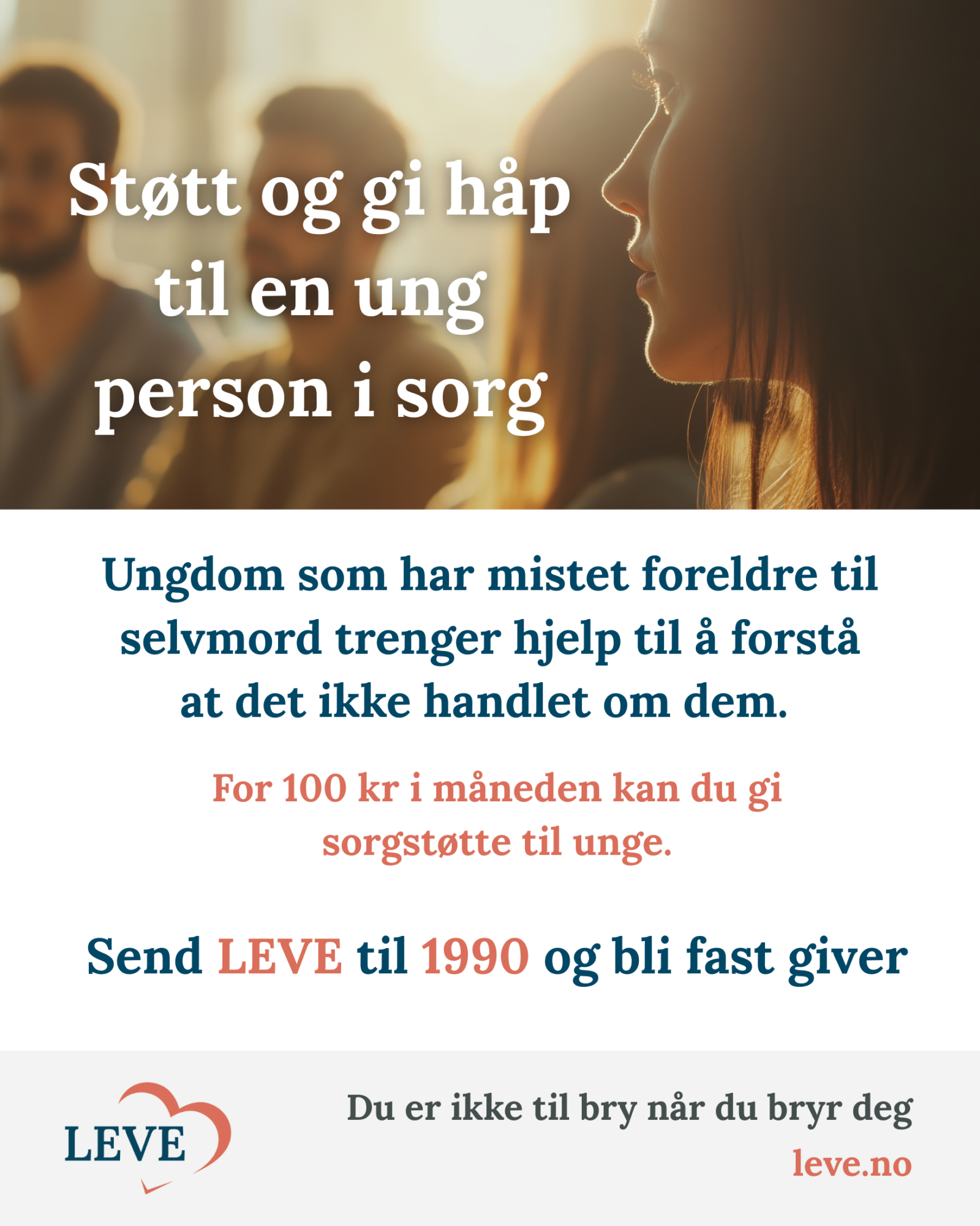 Send LEVE til 1990 - Unge Send LEVE til 1990 - Unge