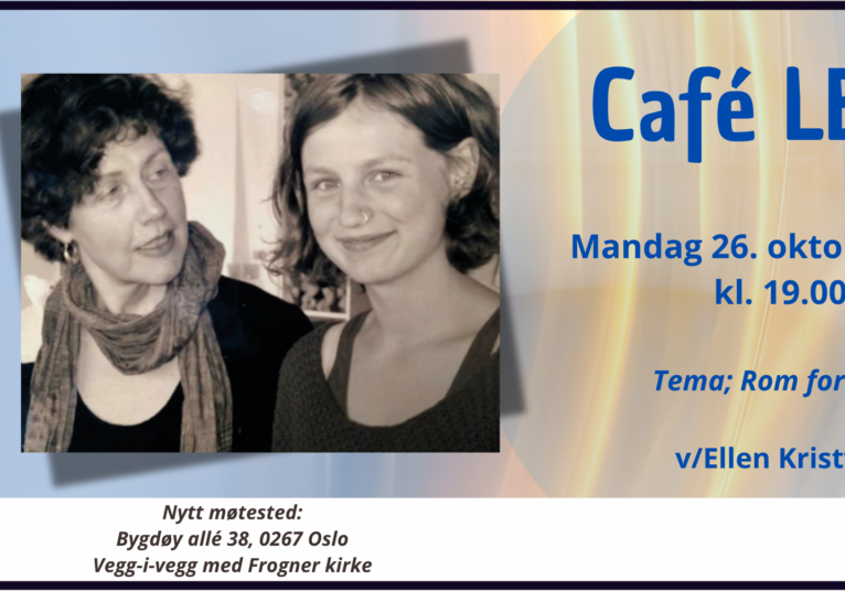 Café LEVE Oslo - 26. okt 2026 - LEVE Oslo